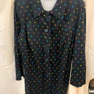 Colorful Polka Dot Women's Jacket